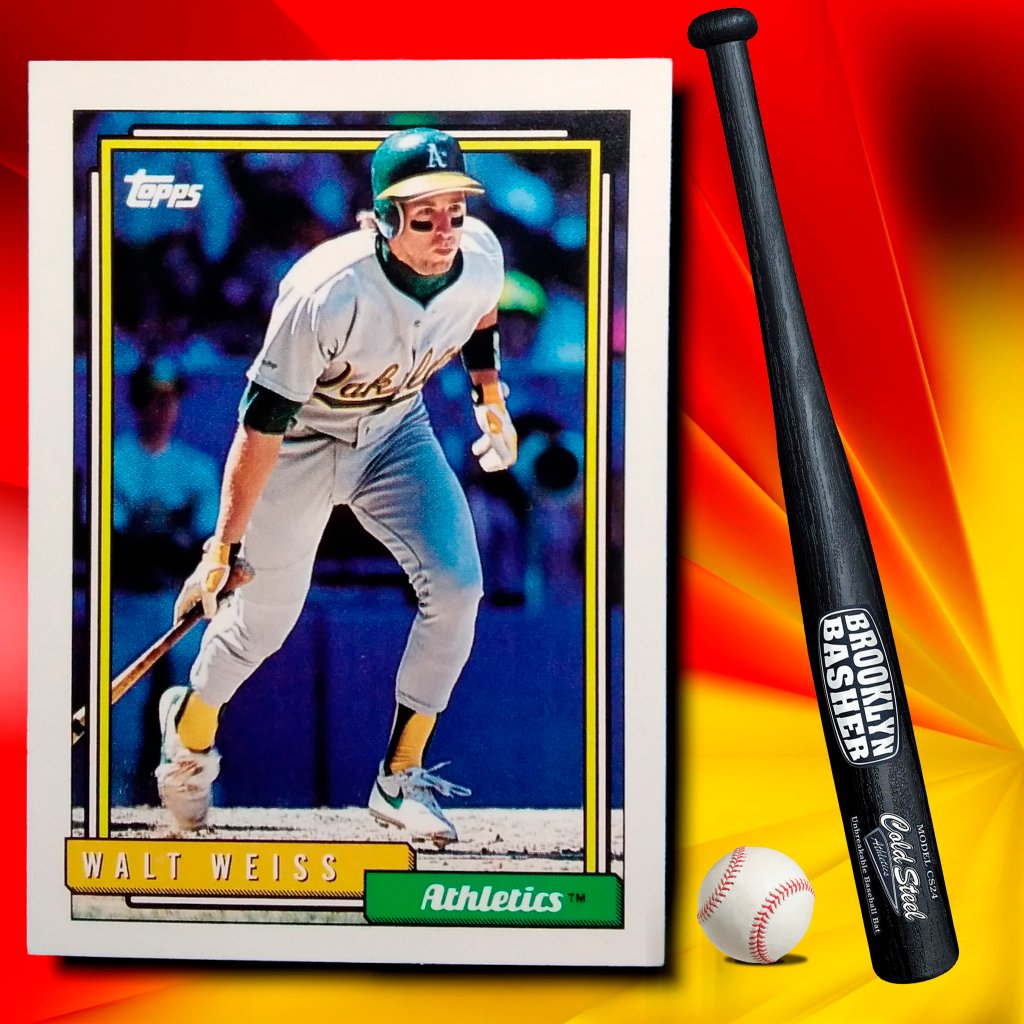 Baseball Card Walt Weiss  691 Topps